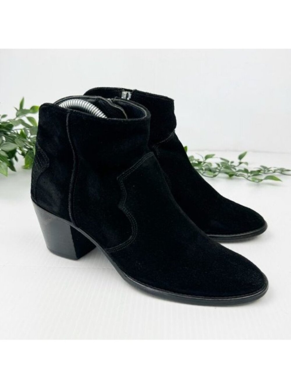 Zadig & Voltaire Molly Suede Boots 100% Genuine Leather ankle Boots 7 - Picture 12 of 12
